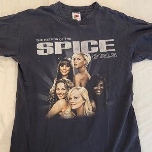2007-2008 Spice Girls Tour Tee Vintage Y2K, Sz Small